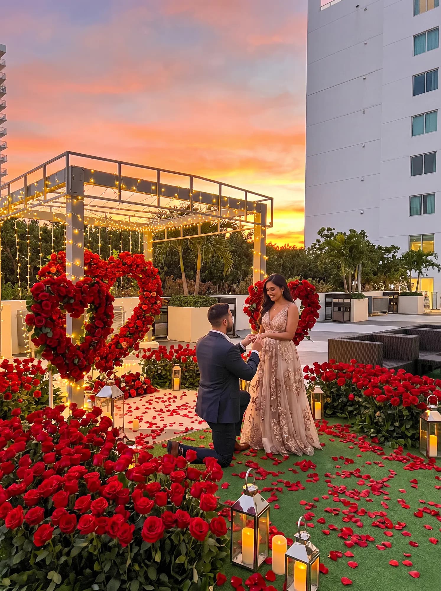 Proposal celebration at an offsite location, photo 6
