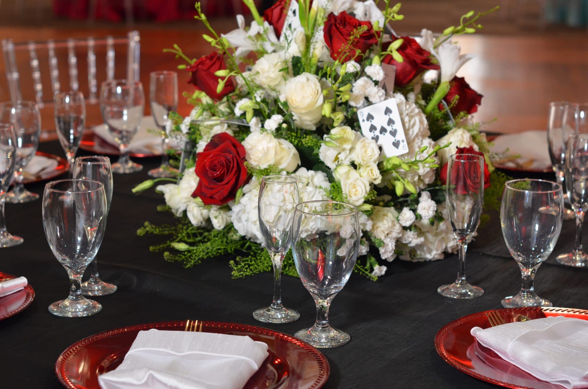 Designed tablescape and details
